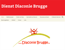 Tablet Screenshot of diaconiebrugge.be
